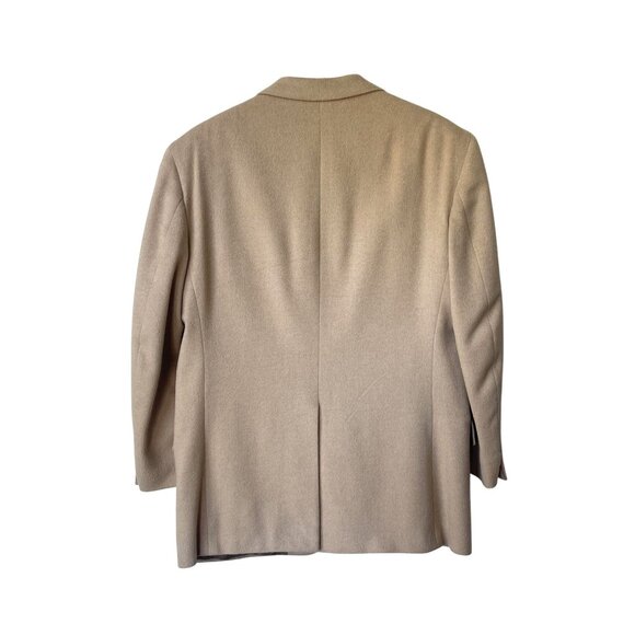 Club Room Mens Camel Hair Sport Coat Blazer 42R  Two Button Preppy Old Money - Picture 4 of 10